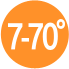 7-70°